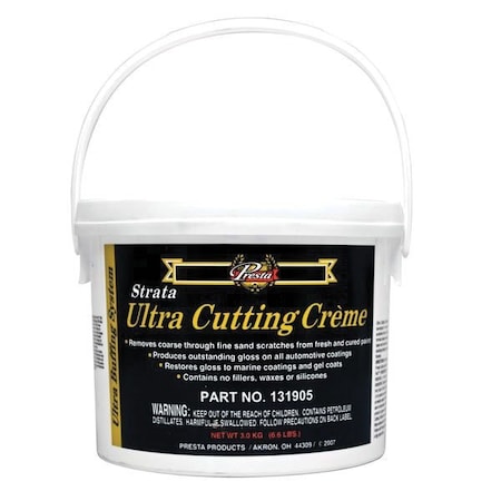 Presta Products Strata Ultra Cutting Creme, 3 kg. 131905